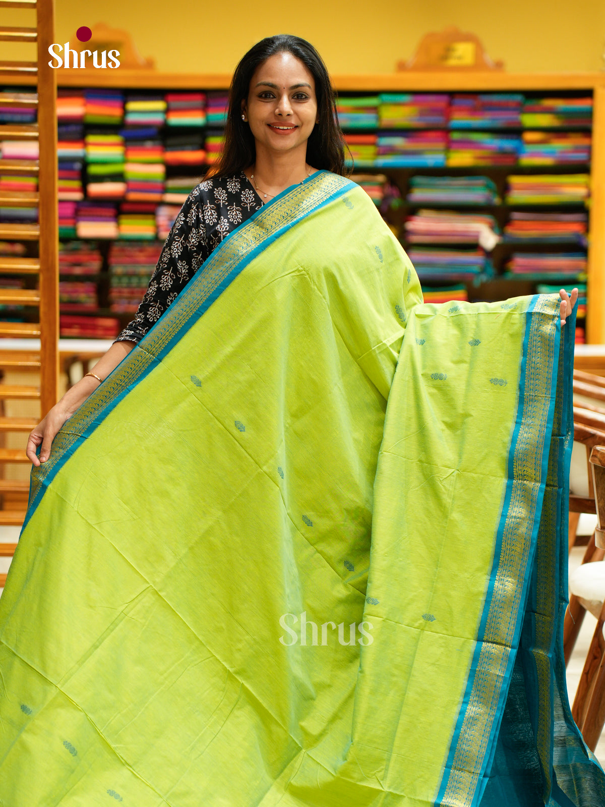 Kalyani Cotton Saree - EFS02366 - Shop on Shrus.com