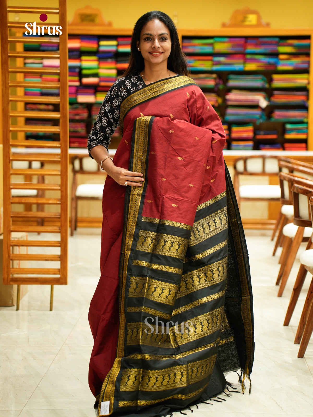 Kalyani Cotton Saree - EFS02369 - Shop on Shrus.com