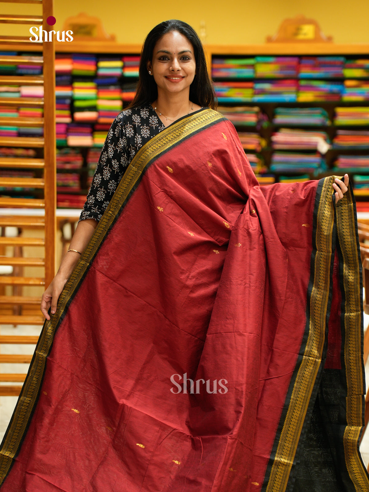 Kalyani Cotton Saree - EFS02369 - Shop on Shrus.com