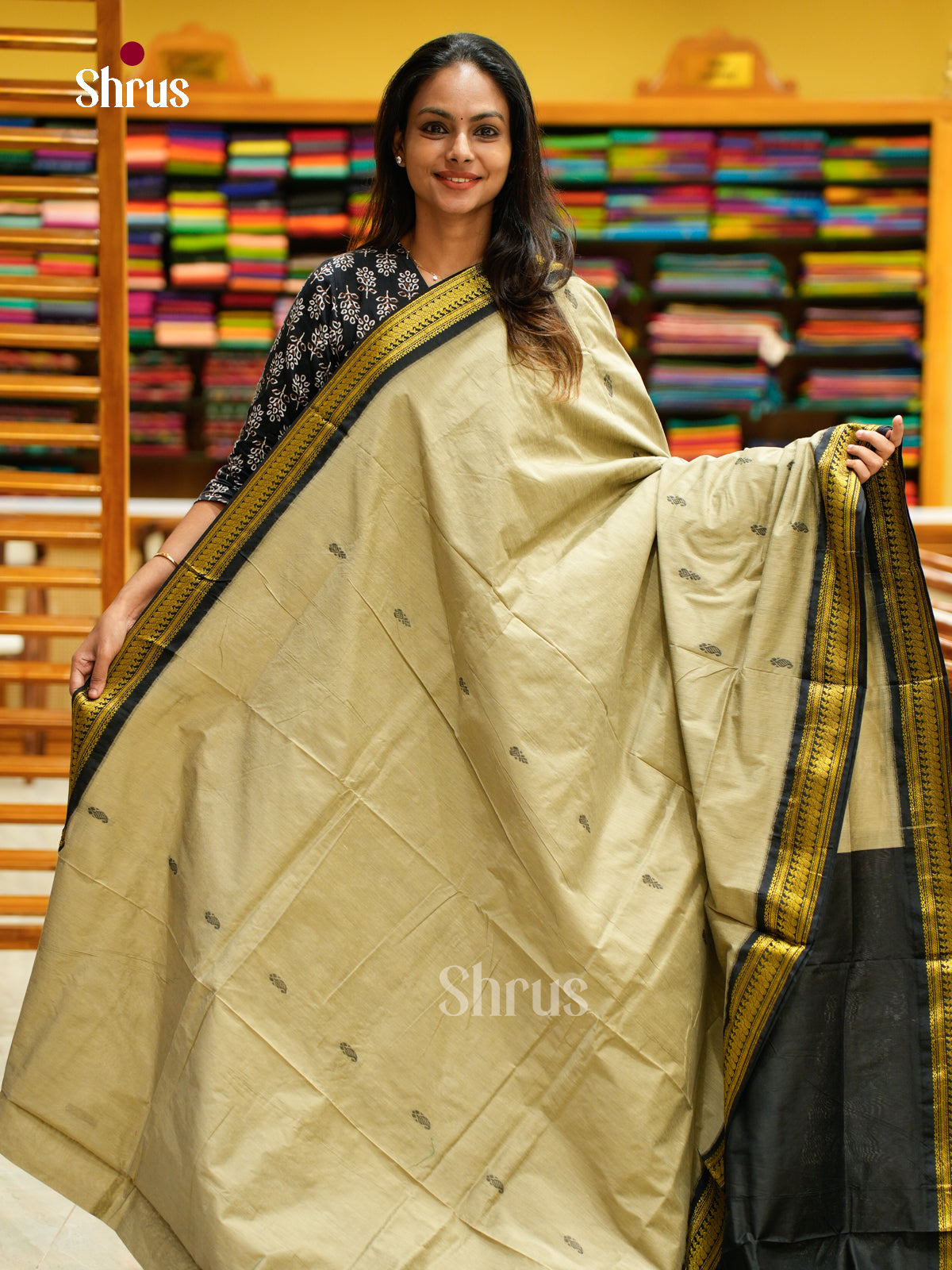 Kalyani Cotton Saree - EFS02373 - Shop on Shrus.com