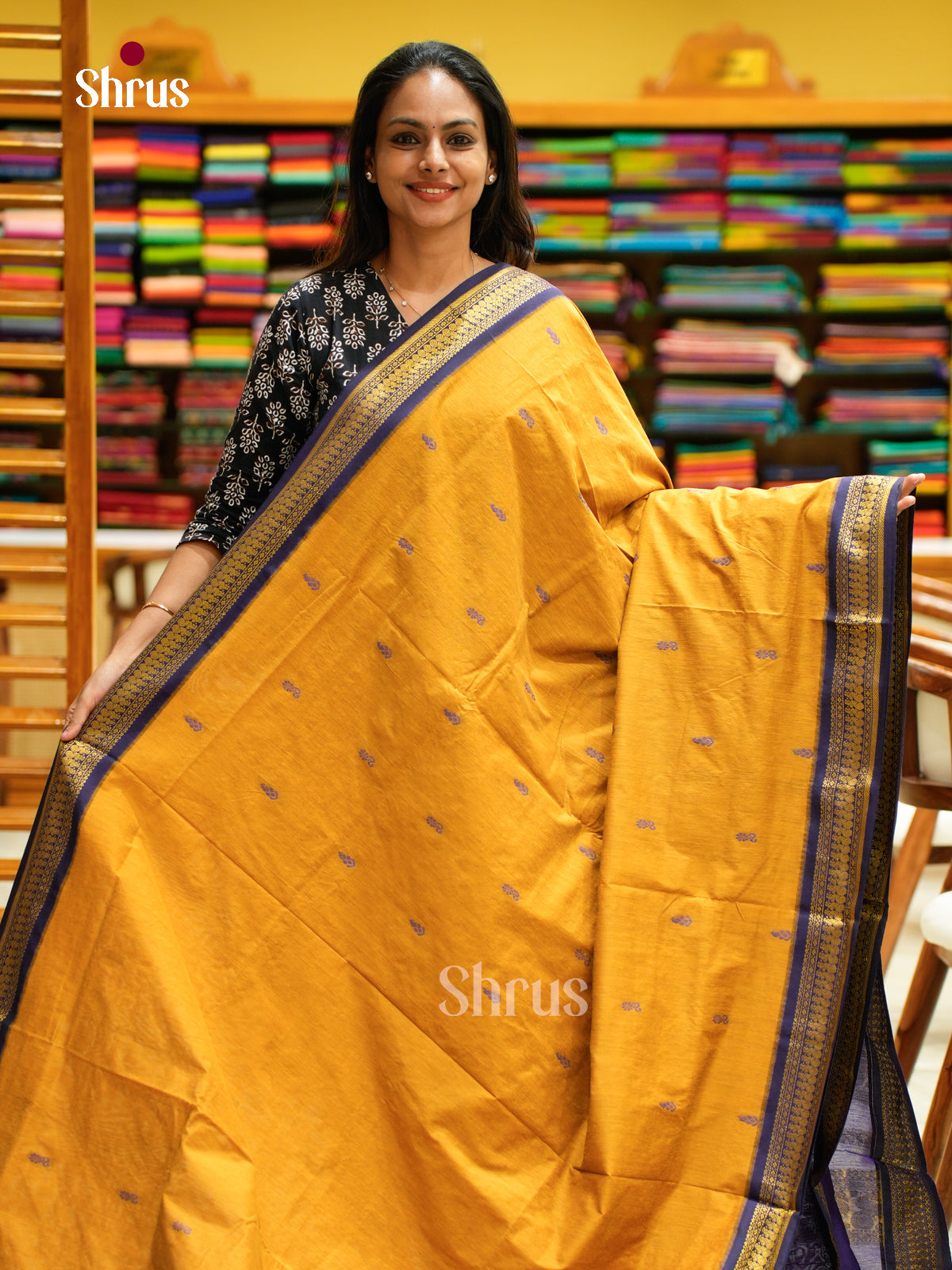 Kalyani Cotton Saree - EFS02381 - Shop on Shrus.com