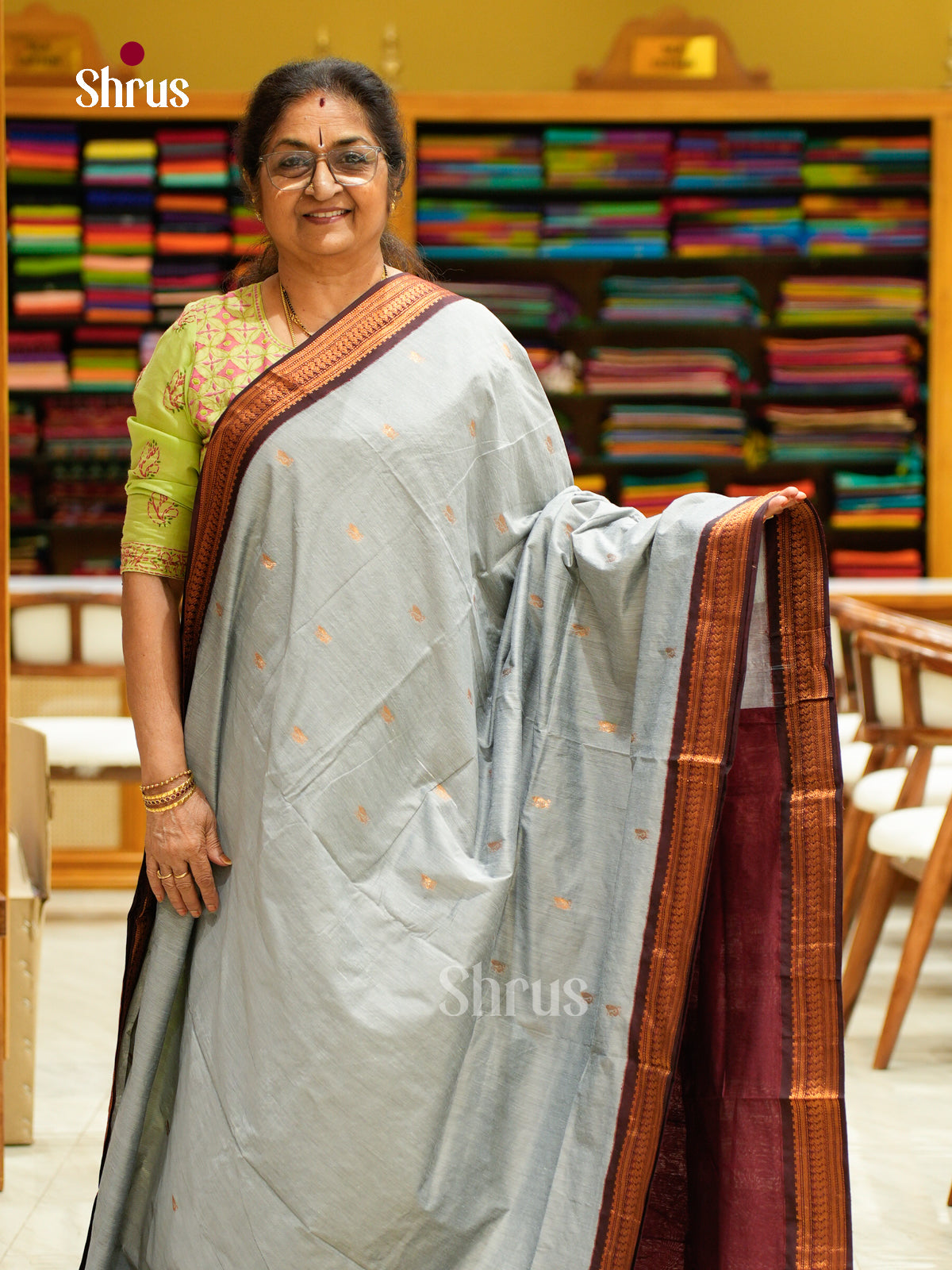 Kalyani Cotton Saree - EFS02382 - Shop on Shrus.com
