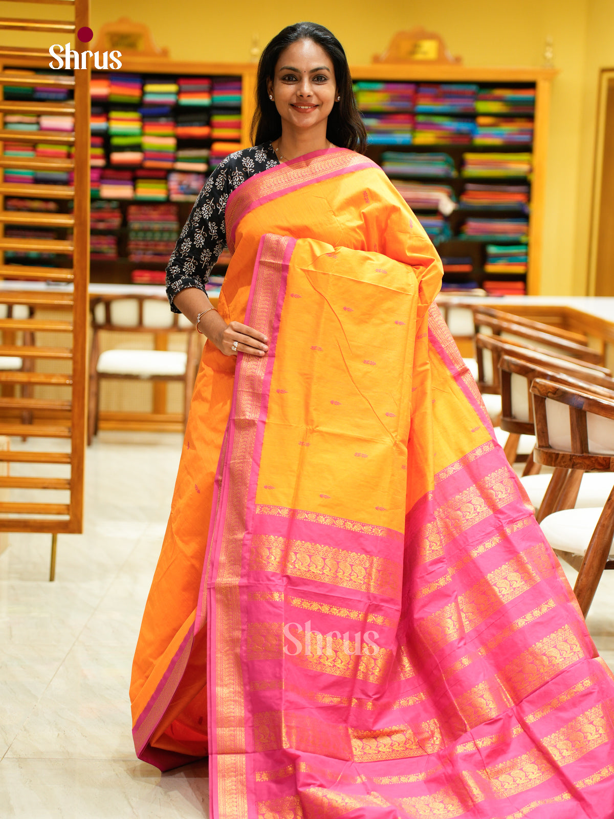 Kalyani Cotton Saree - EFS02385 - Shop on Shrus.com