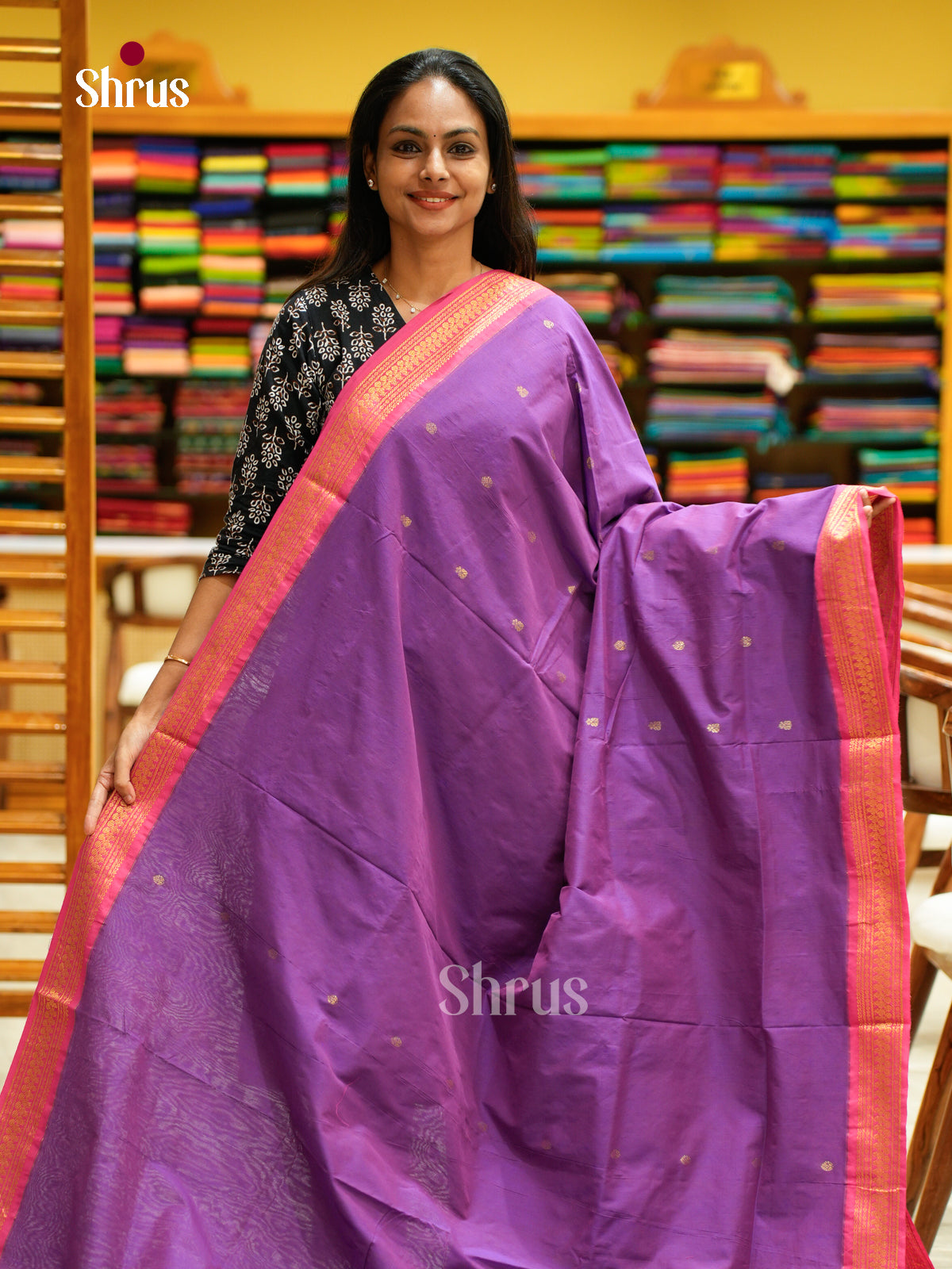 Kalyani Cotton Saree - EFS02390 - Shop on Shrus.com