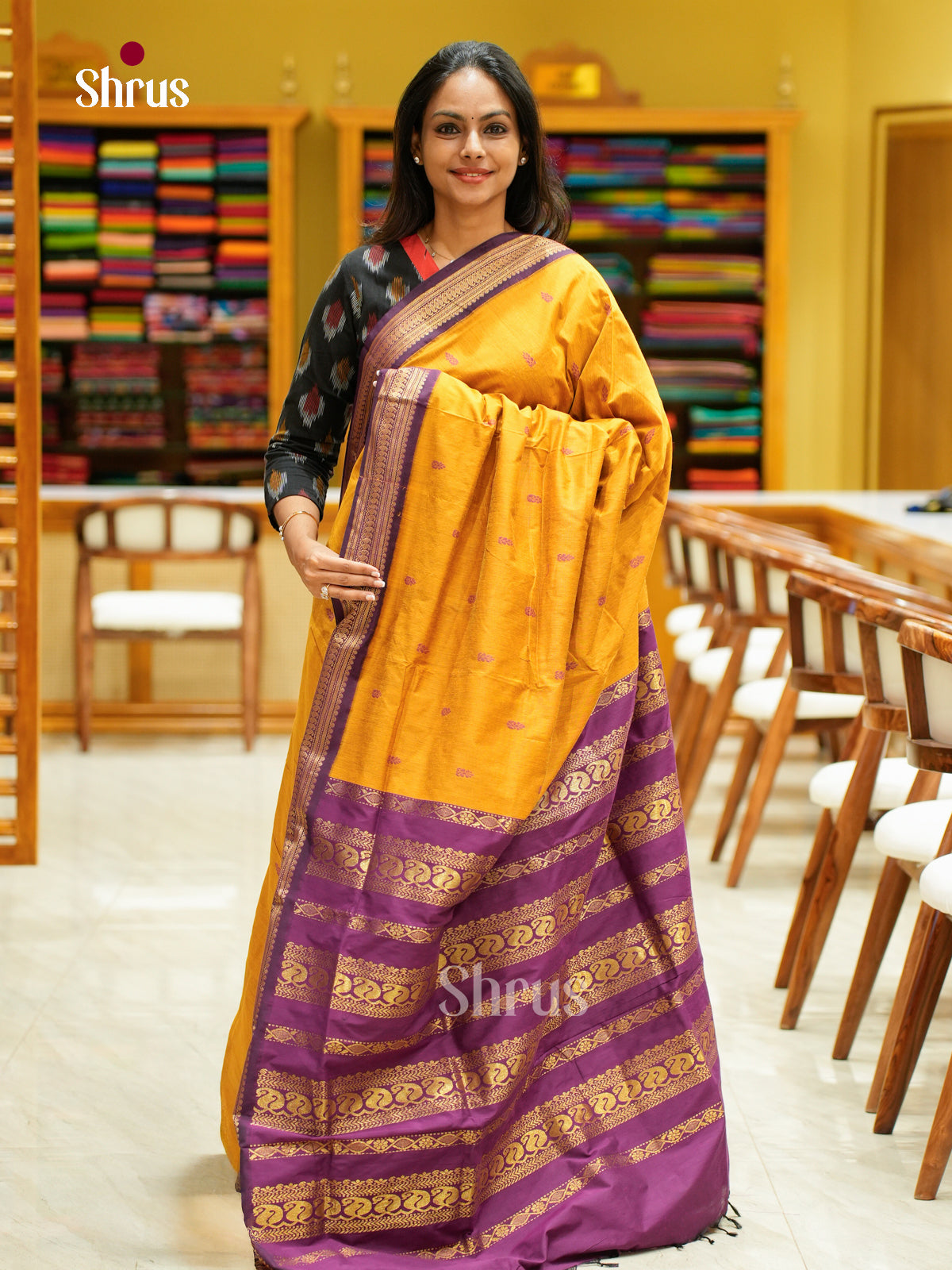 Kalyani Cotton Saree - EFS02393 - Shop on Shrus.com