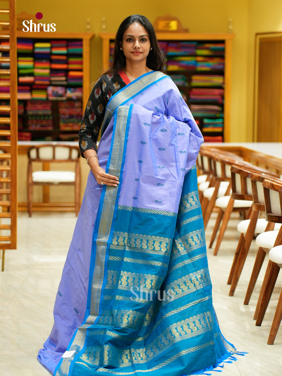 Kalyani Cotton Saree - EFS02394 - Shop on Shrus.com