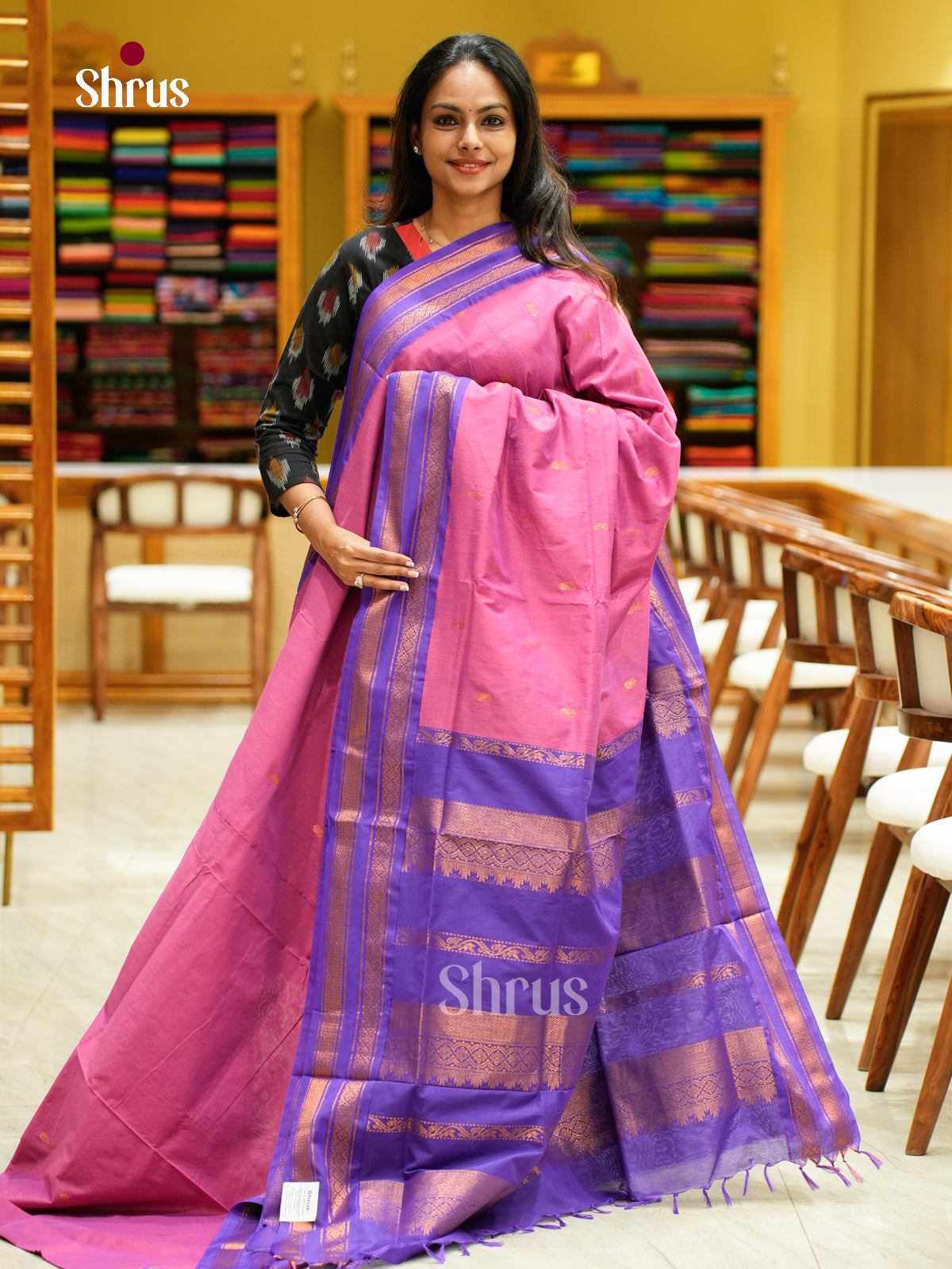 Kalyani Cotton Saree - EFS02395 - Shop on Shrus.com