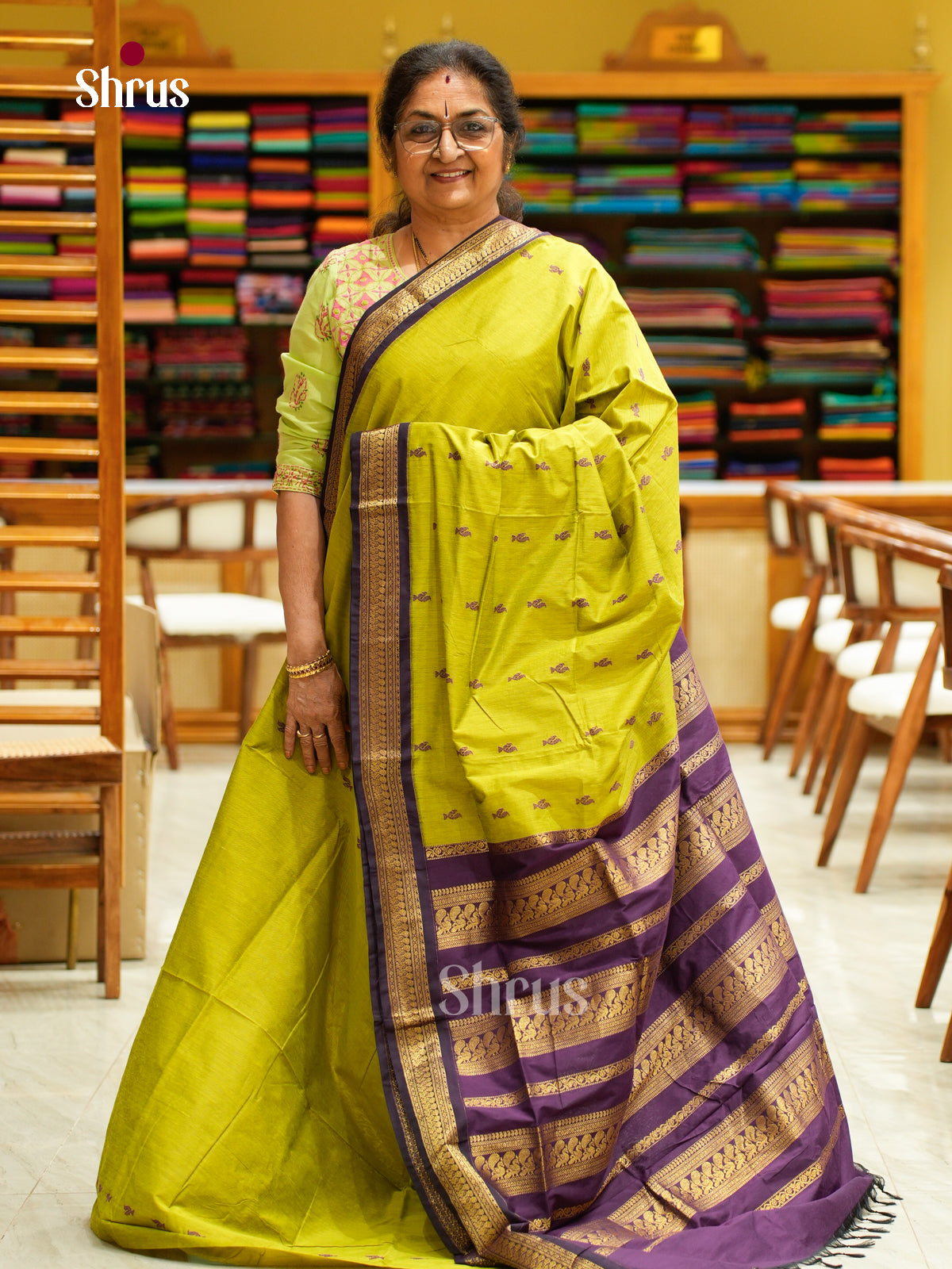 Kalyani Cotton Saree - EFS02397 - Shop on Shrus.com