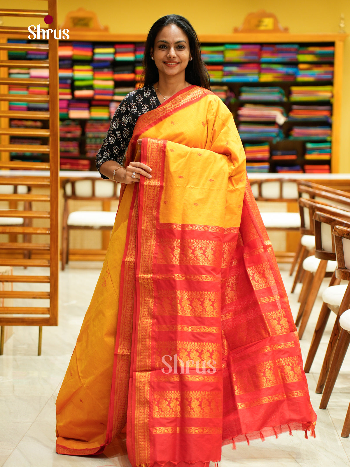 Kalyani Cotton Saree - EFS02401 - Shop on Shrus.com