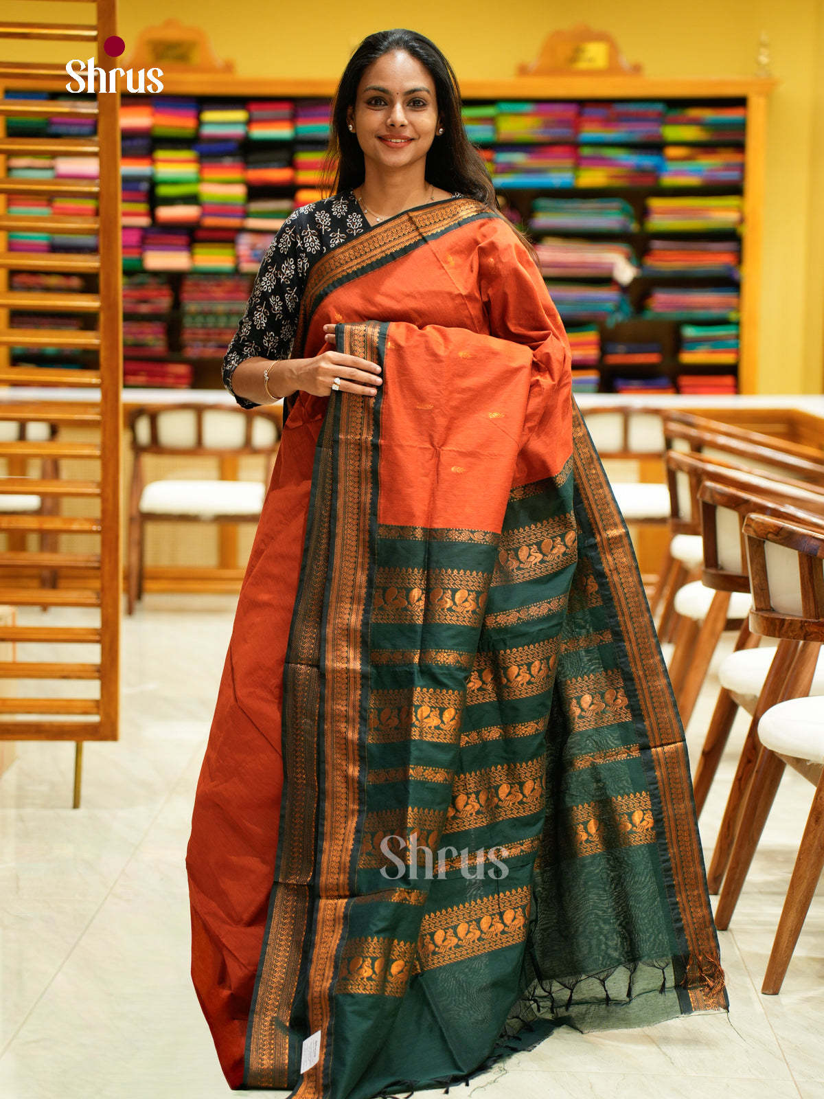 Kalyani Cotton Saree - EFS02403 - Shop on Shrus.com