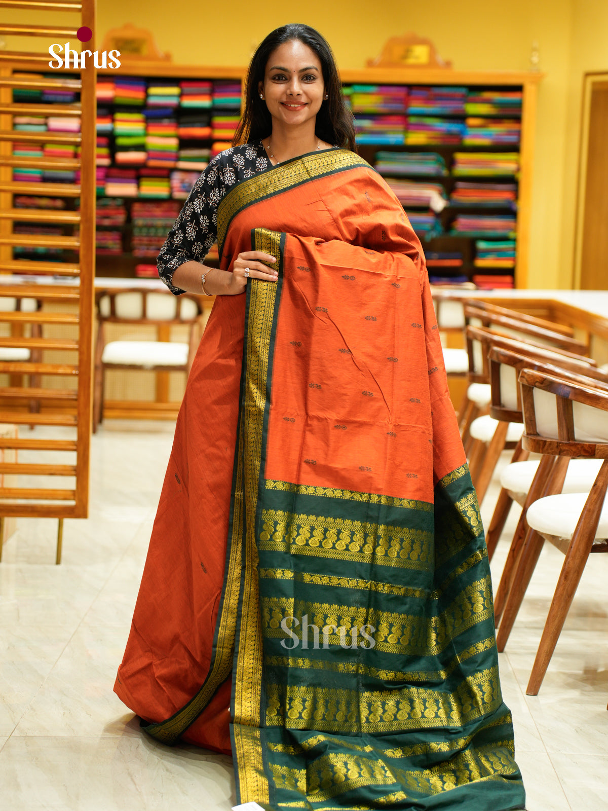 Kalyani Cotton Saree - EFS02404 - Shop on Shrus.com