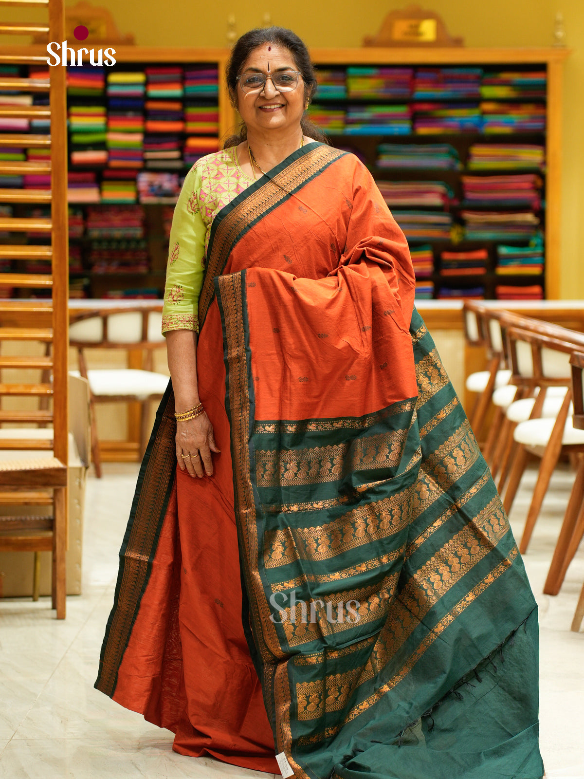 Kalyani Cotton Saree - EFS02405 - Shop on Shrus.com