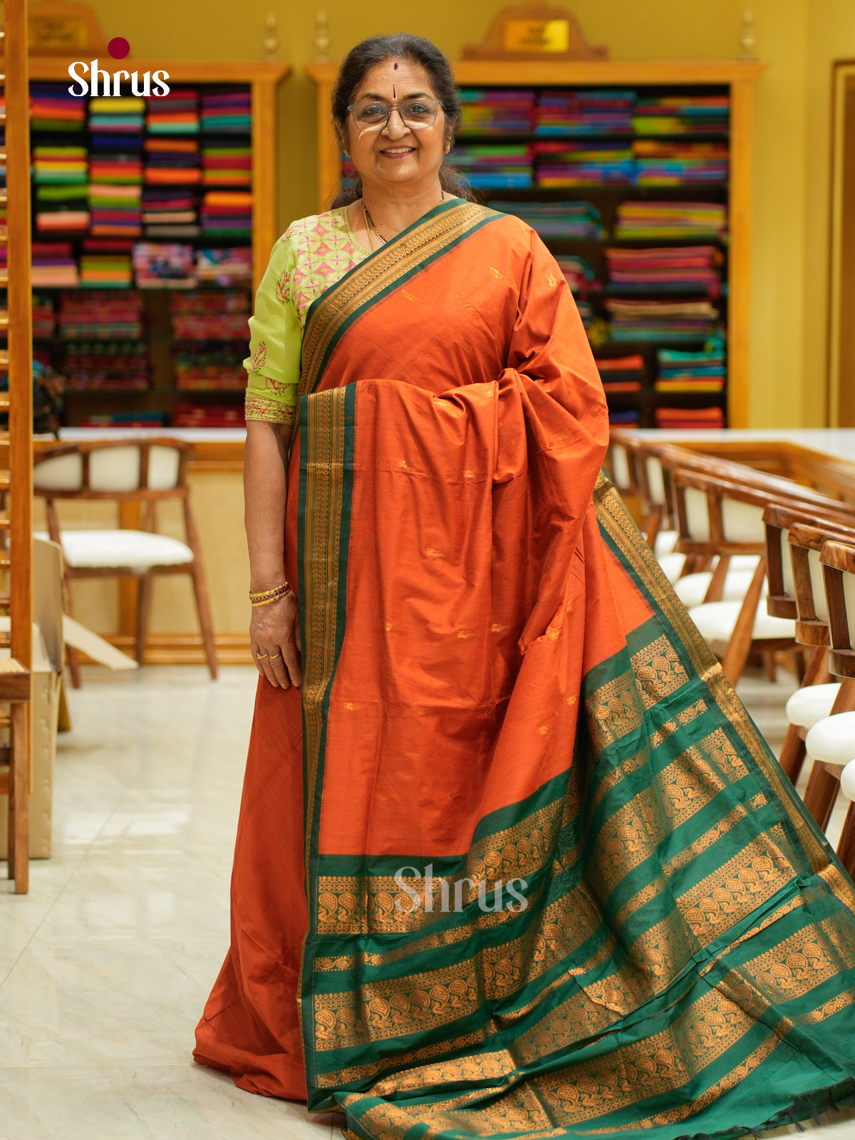 Kalyani Cotton Saree - EFS02407 - Shop on Shrus.com