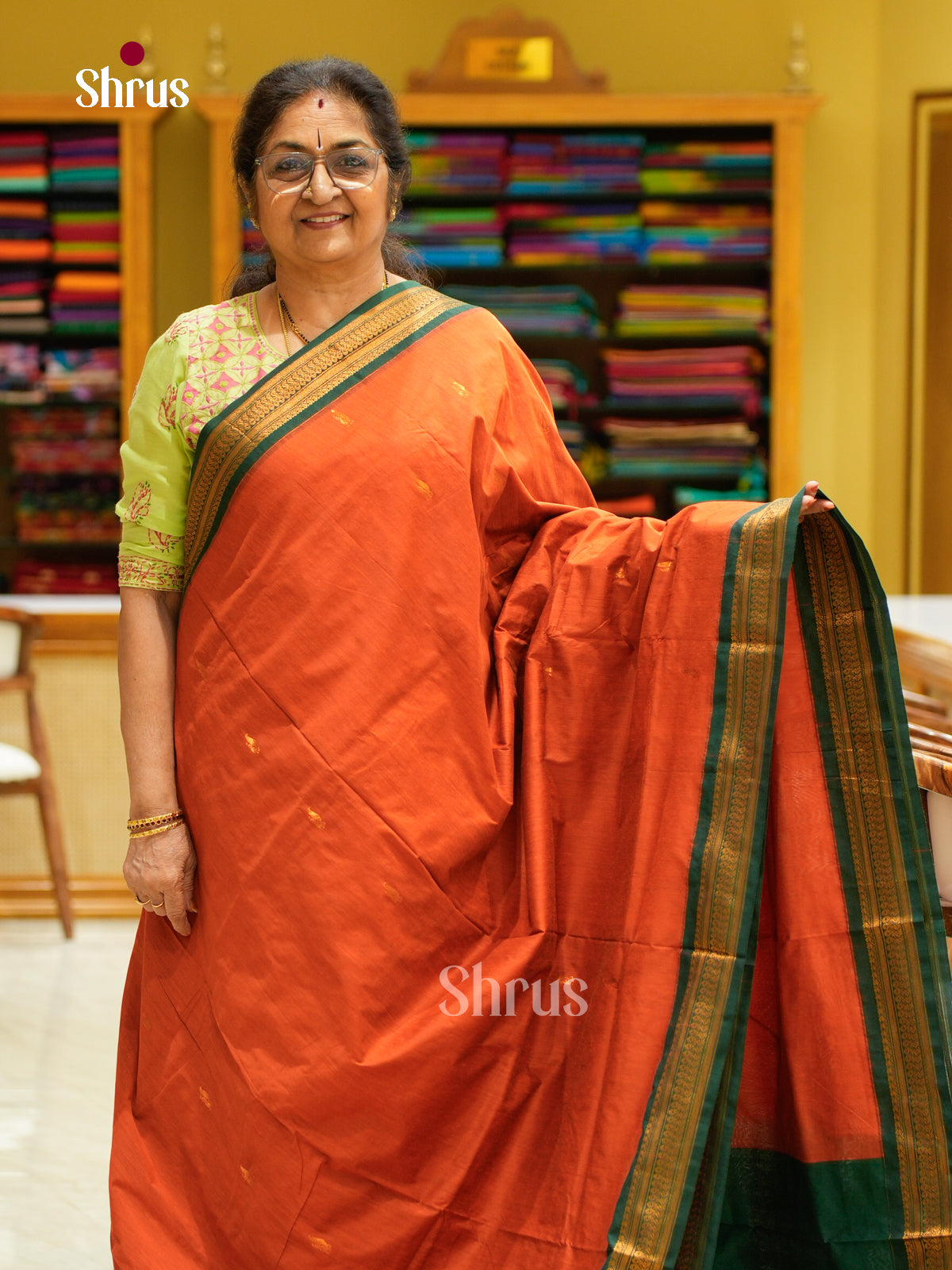 Kalyani Cotton Saree - EFS02407 - Shop on Shrus.com