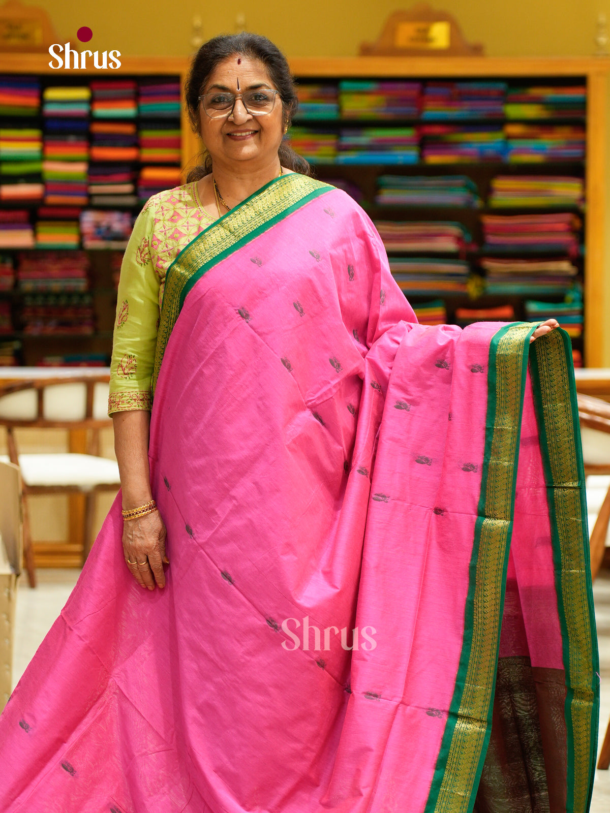 Kalyani Cotton Saree - EFS02413 - Shop on Shrus.com