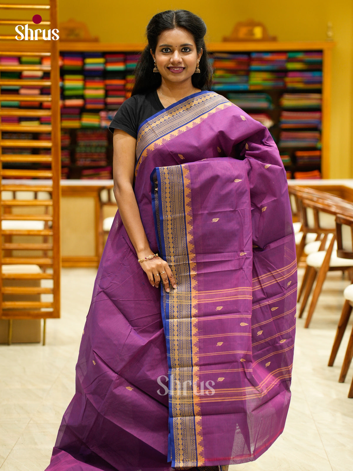 Chettinad Cotton Saree - EFS02417 - Shop on Shrus.com