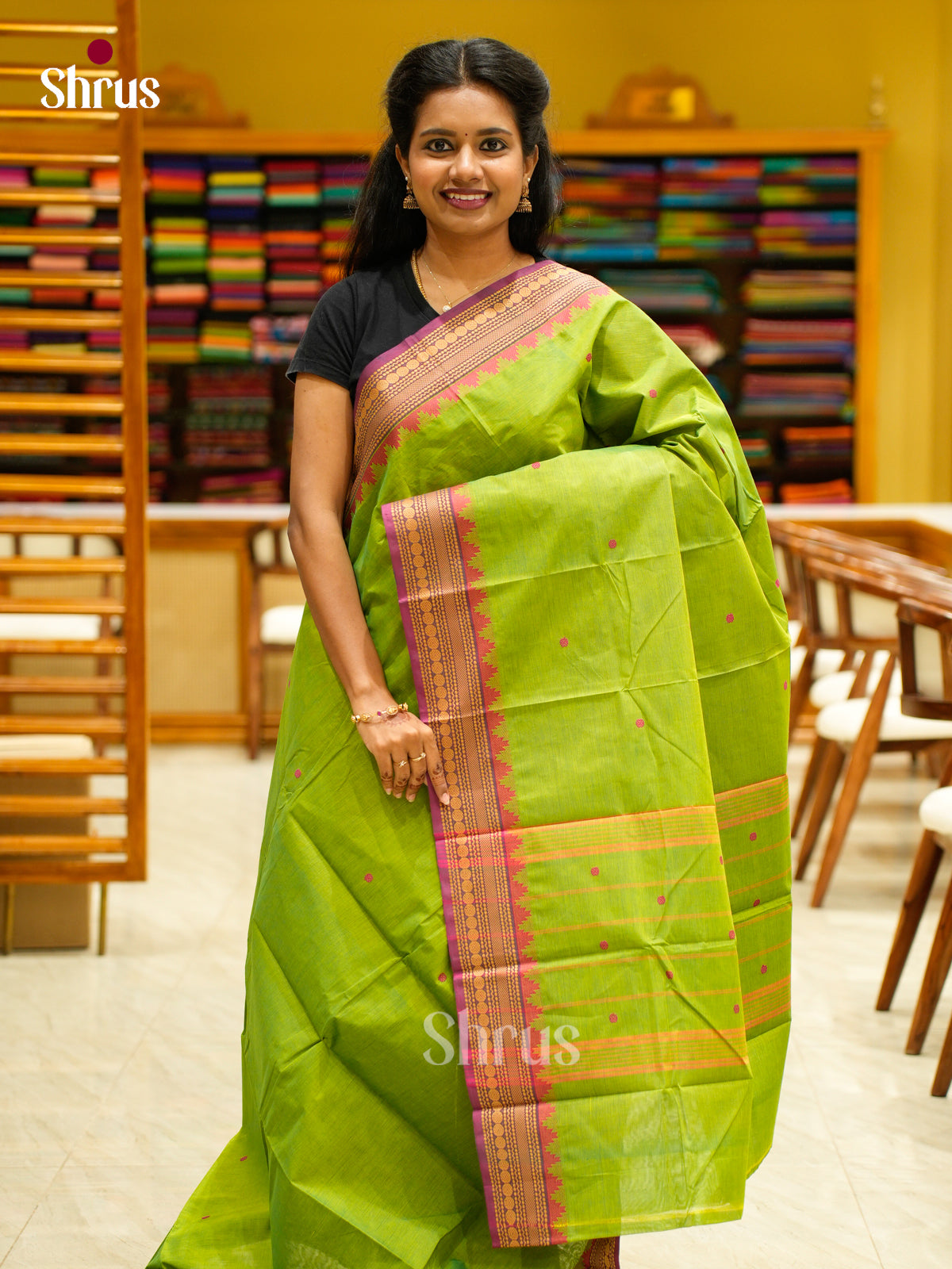 Chettinad Cotton Saree - EFS02418 - Shop on Shrus.com