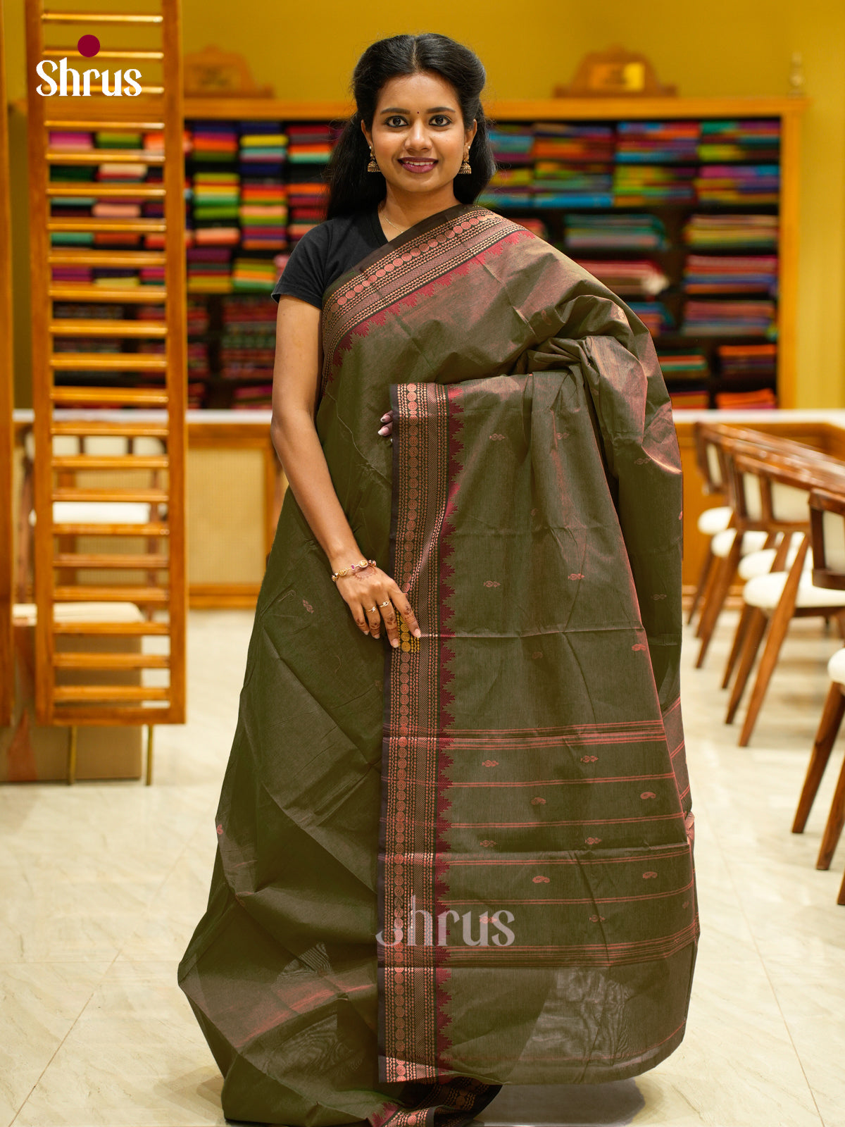 Chettinad Cotton Saree - EFS02421 - Shop on Shrus.com