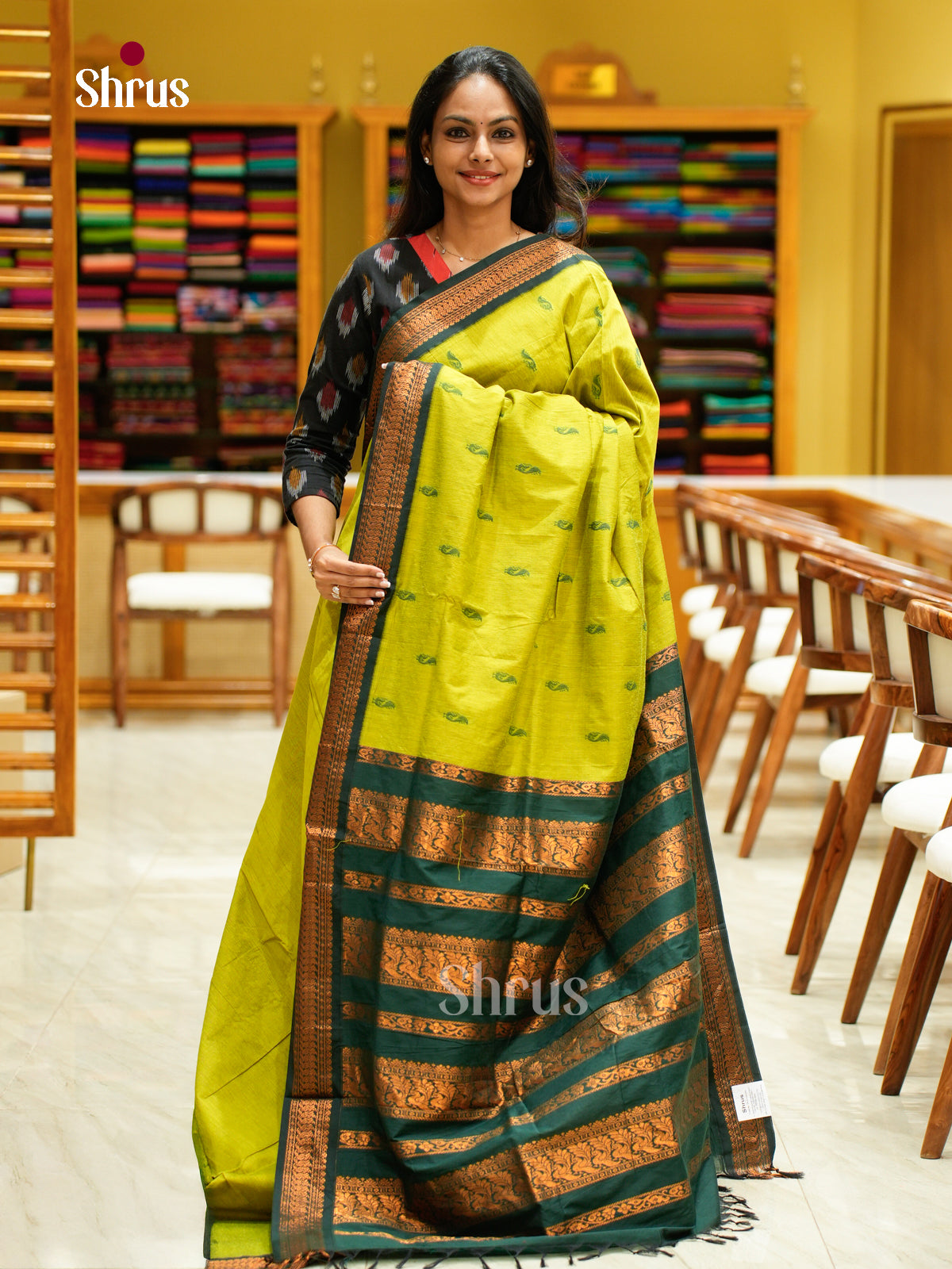 Kalyani Cotton Saree - EFS02445 - Shop on Shrus.com
