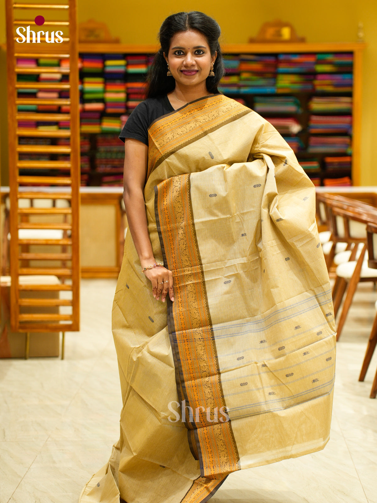 Chettinad Cotton Saree - EFS03001 - Shop on Shrus.com