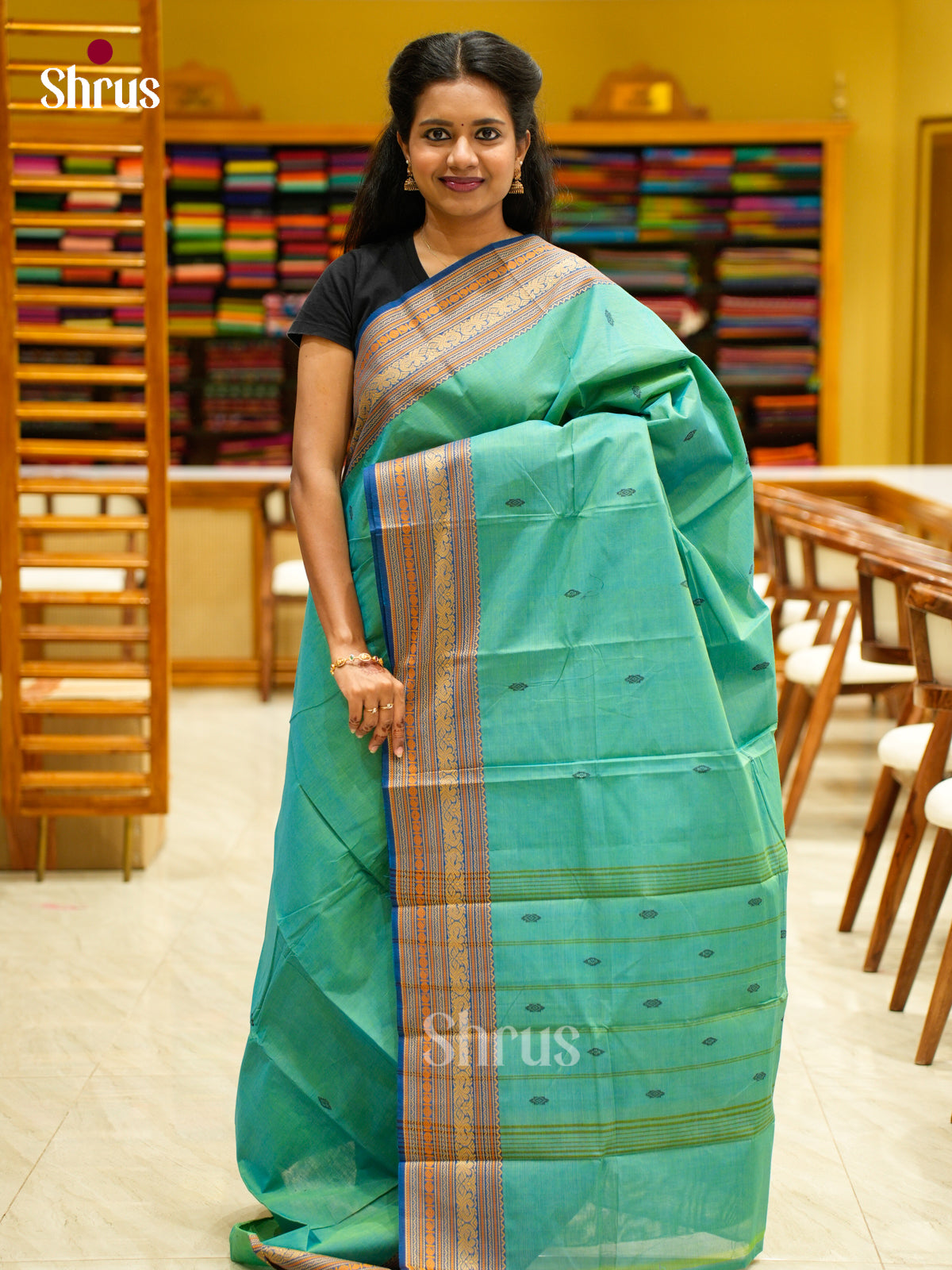 Chettinad Cotton Saree - EFS03005 - Shop on Shrus.com