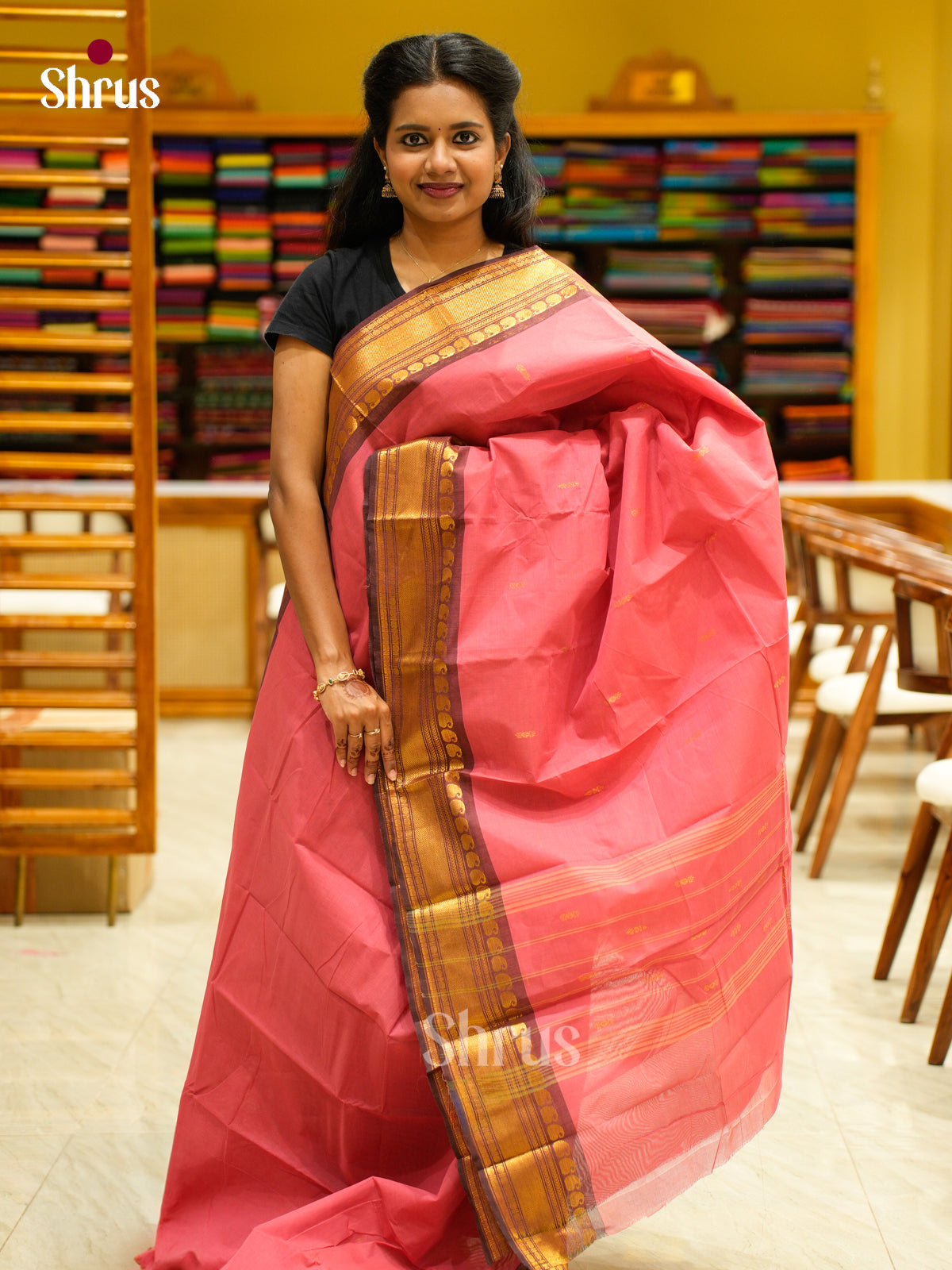 Chettinad Cotton Saree - EFS03009 - Shop on Shrus.com