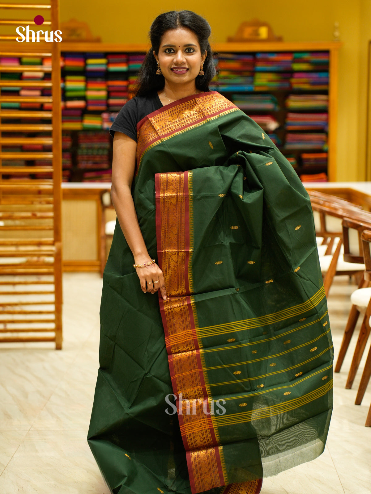 Chettinad Cotton Saree - EFS03011 - Shop on Shrus.com