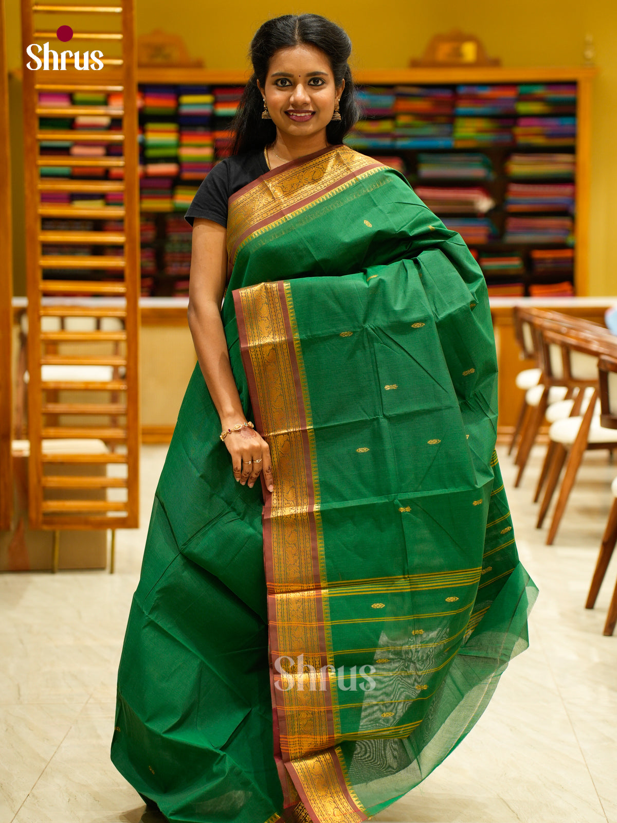 Chettinad Cotton Saree - EFS03012 - Shop on Shrus.com