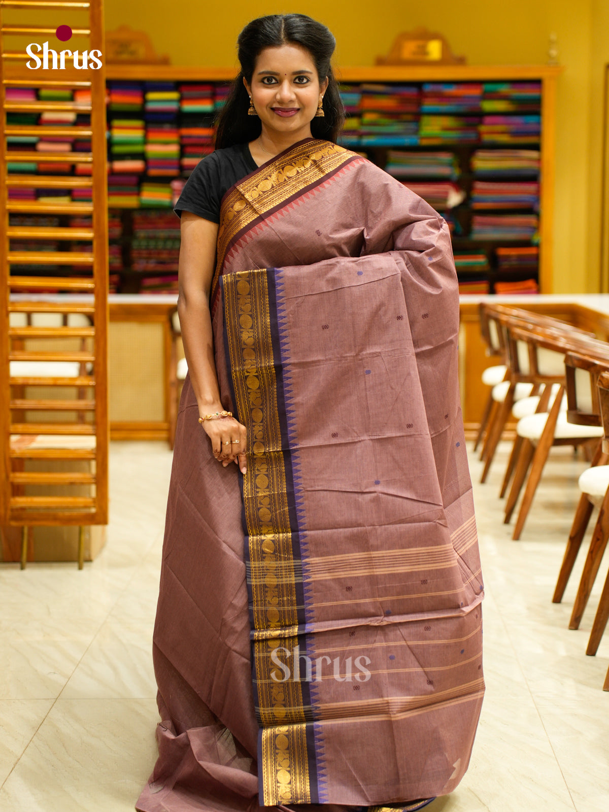 Chettinad Cotton Saree - EFS03018 - Shop on Shrus.com