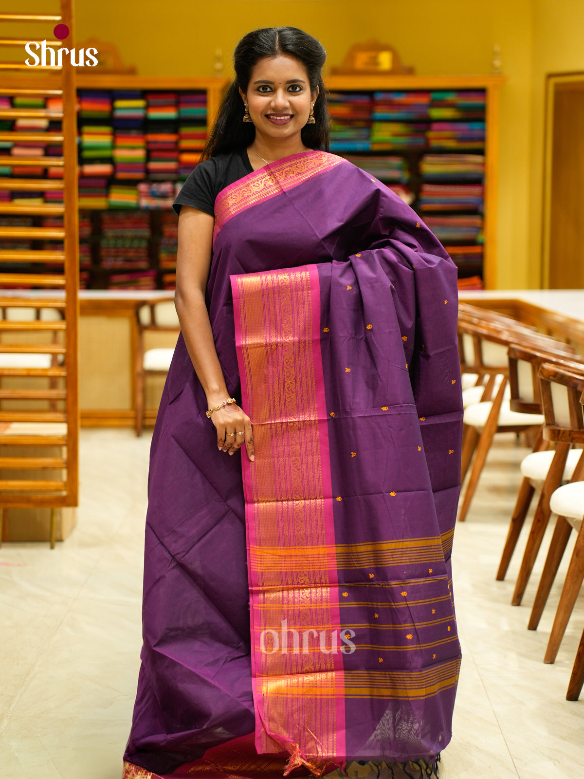Chettinad Cotton Saree - EFS03028 - Shop on Shrus.com