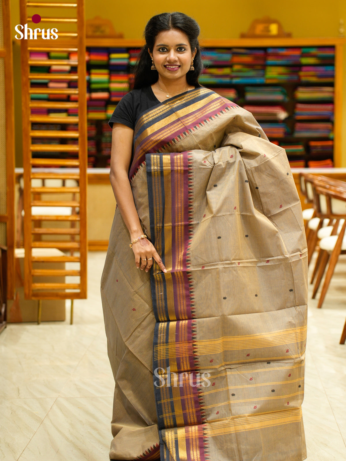 Chettinad Cotton Saree - EFS03196 - Shop on Shrus.com