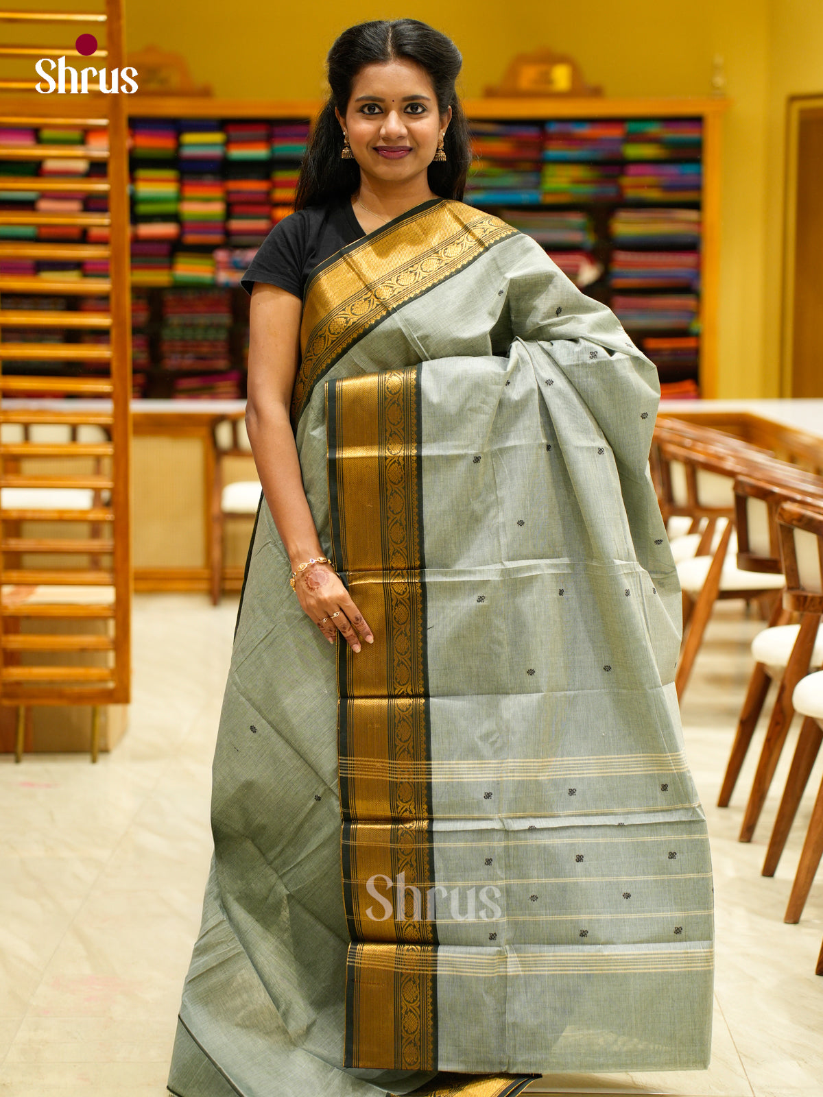 Chettinad Cotton Saree - EFS03313 - Shop on Shrus.com