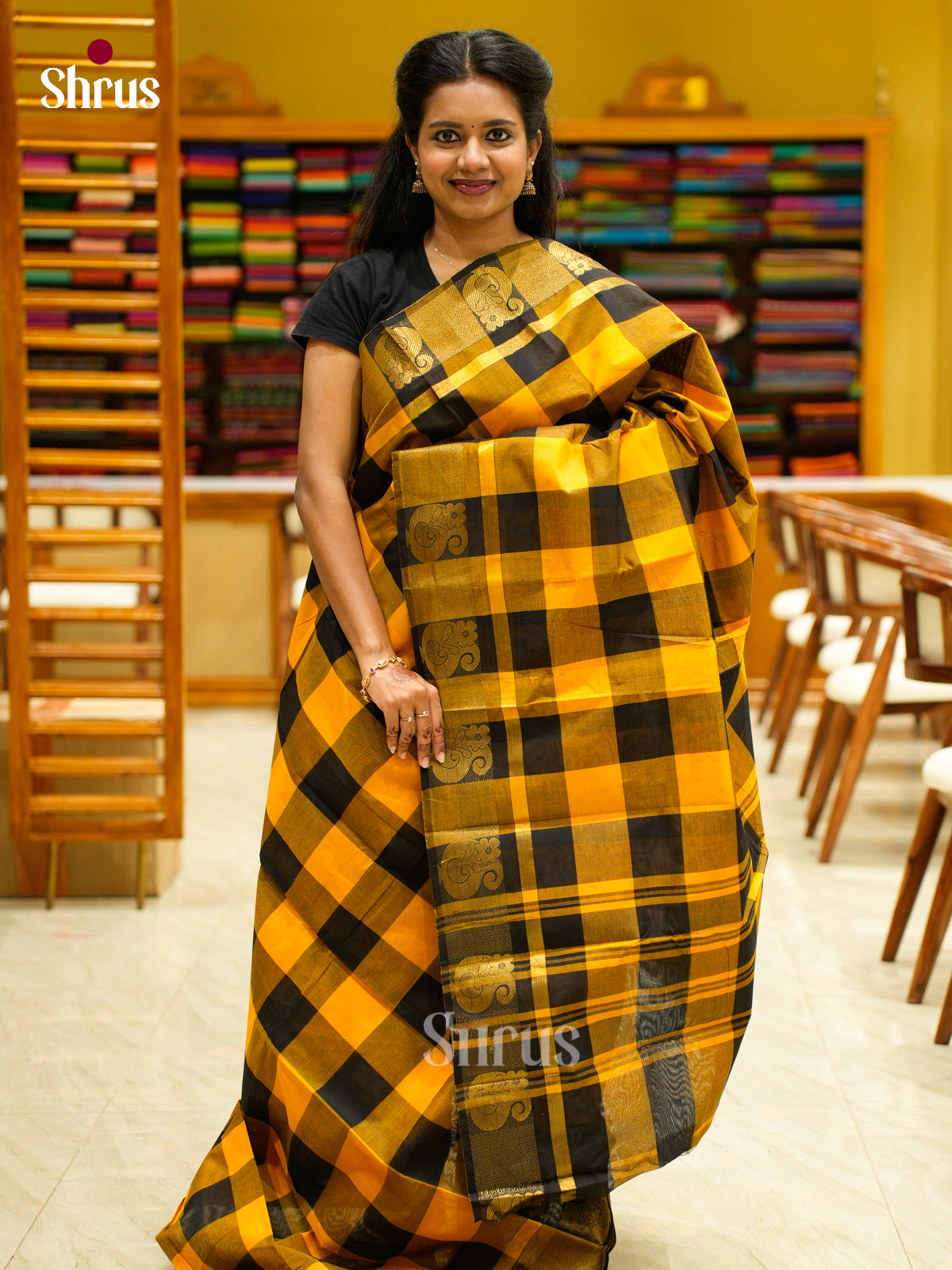 Chettinad Cotton Saree - EFS03350 - Shop on Shrus.com