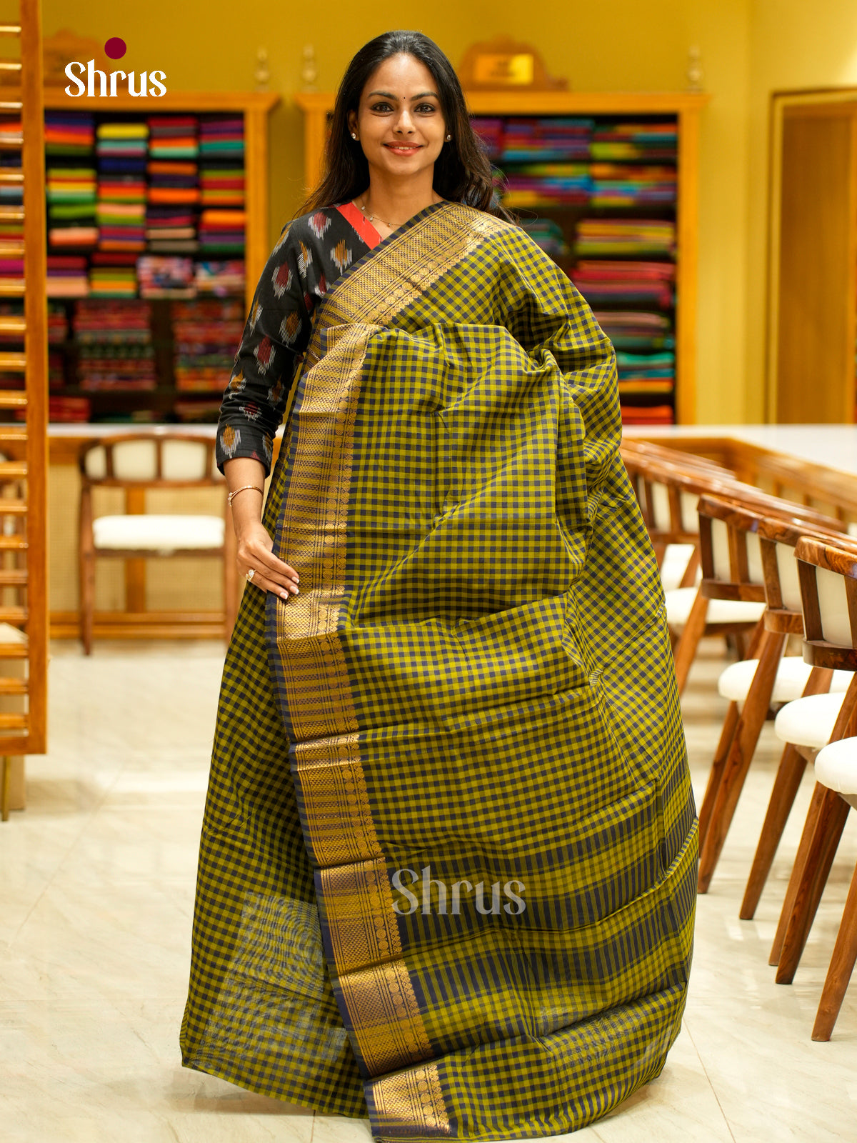 Chettinad Cotton Saree - EFS04008 - Shop on Shrus.com