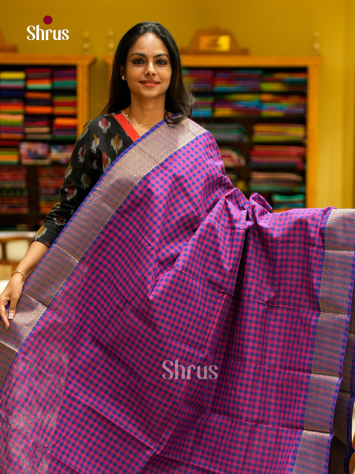 Chettinad Cotton Saree - EFS04009 - Shop on Shrus.com