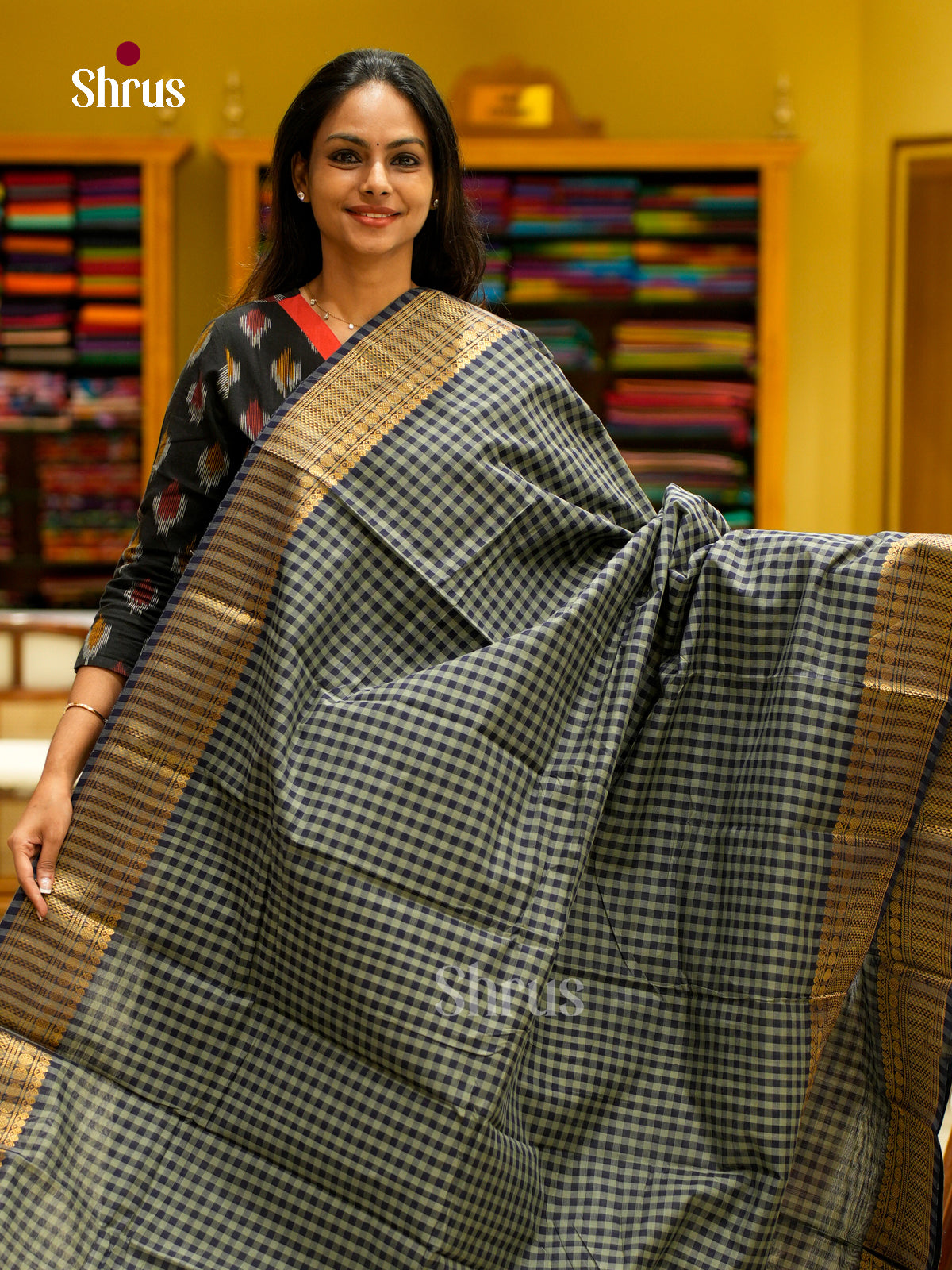 Chettinad Cotton Saree - EFS04010 - Shop on Shrus.com