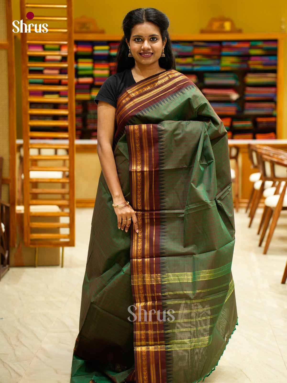 Chettinad Cotton Saree - EFS04030 - Shop on Shrus.com