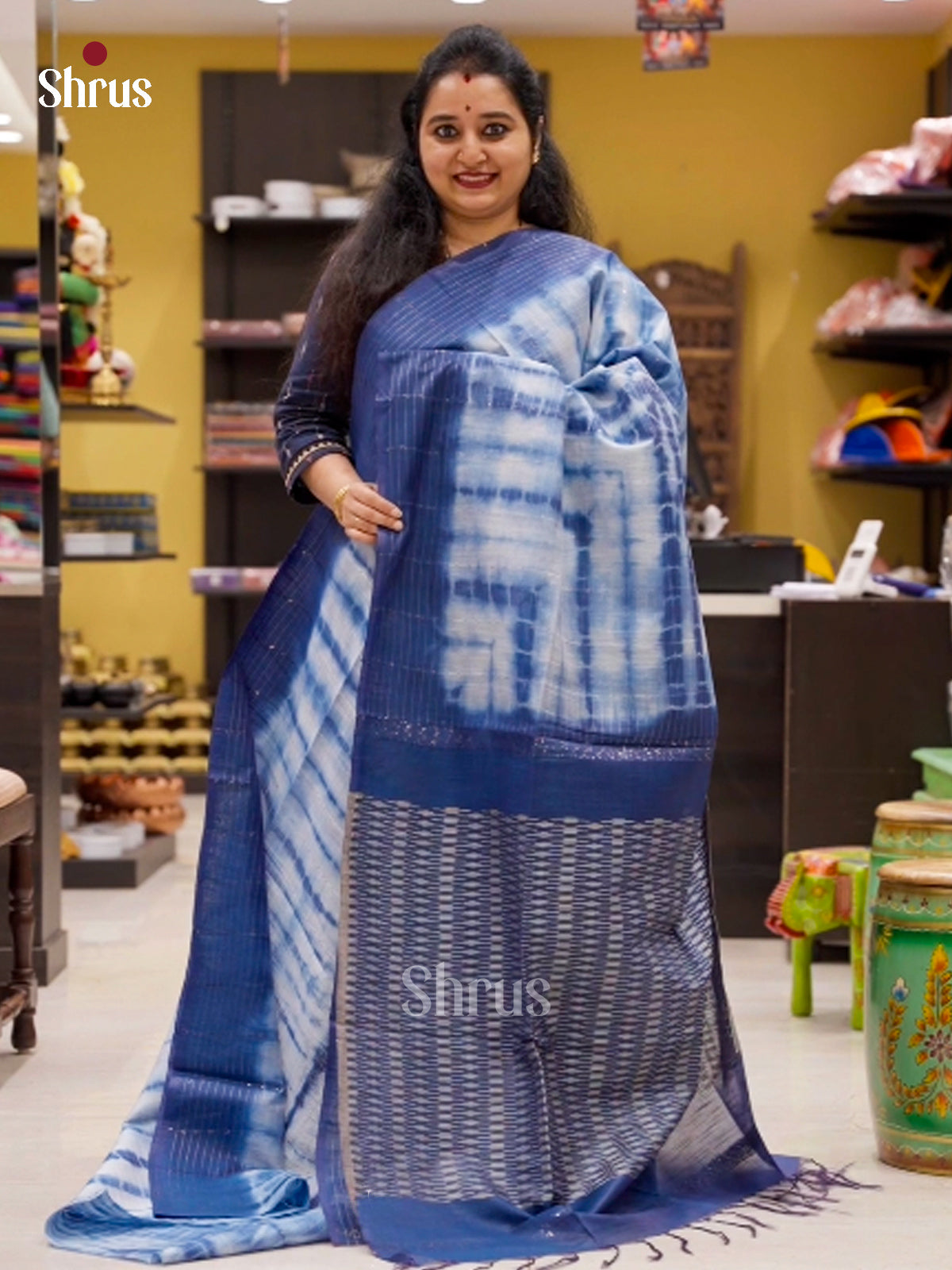 Shibori Saree - EFS04047