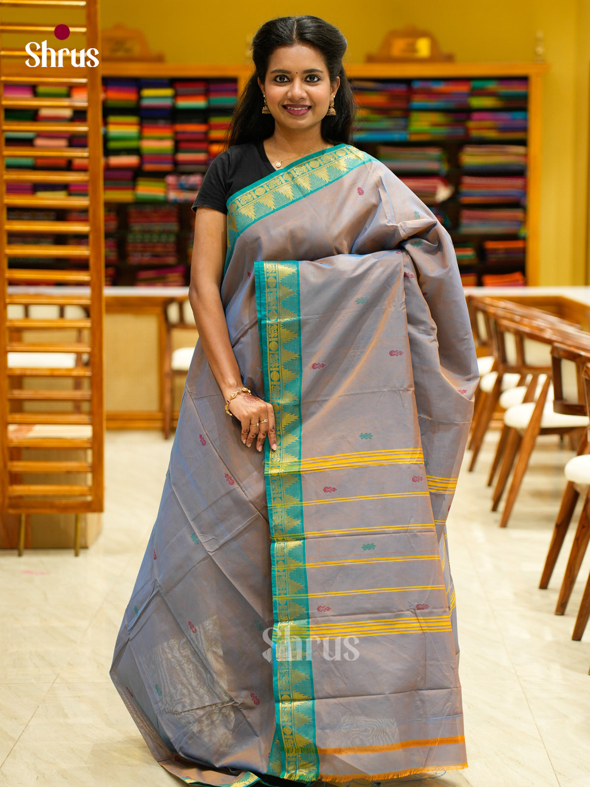 Chettinad Mix Cotton Saree - EFS04394 - Shop on Shrus.com