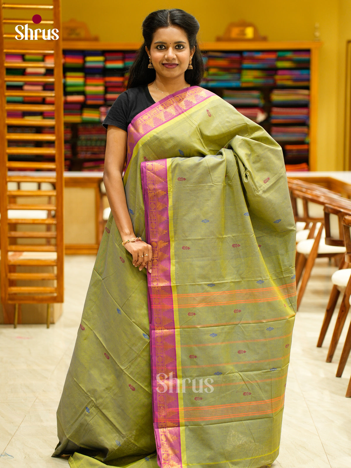 Chettinad Mix Cotton Saree - EFS04397 - Shop on Shrus.com
