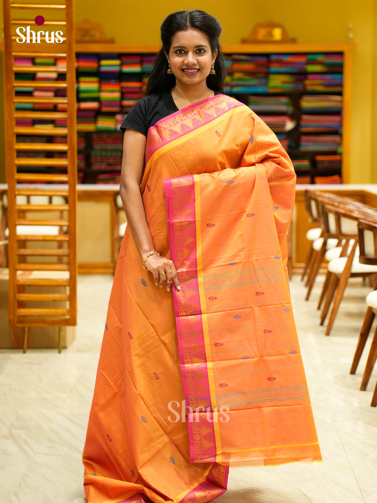 Chettinad Mix Cotton Saree - EFS04398 - Shop on Shrus.com