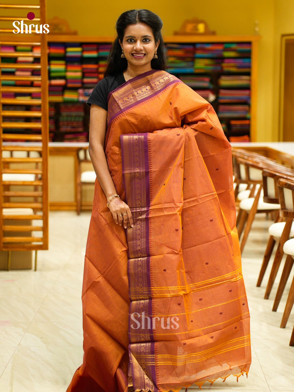 Chettinad Cotton Saree - EFS04406 - Shop on Shrus.com
