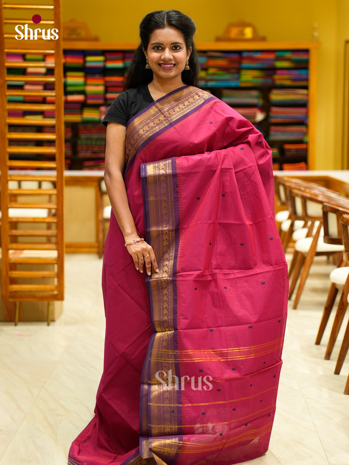 Chettinad Cotton Saree - EFS04407 - Shop on Shrus.com