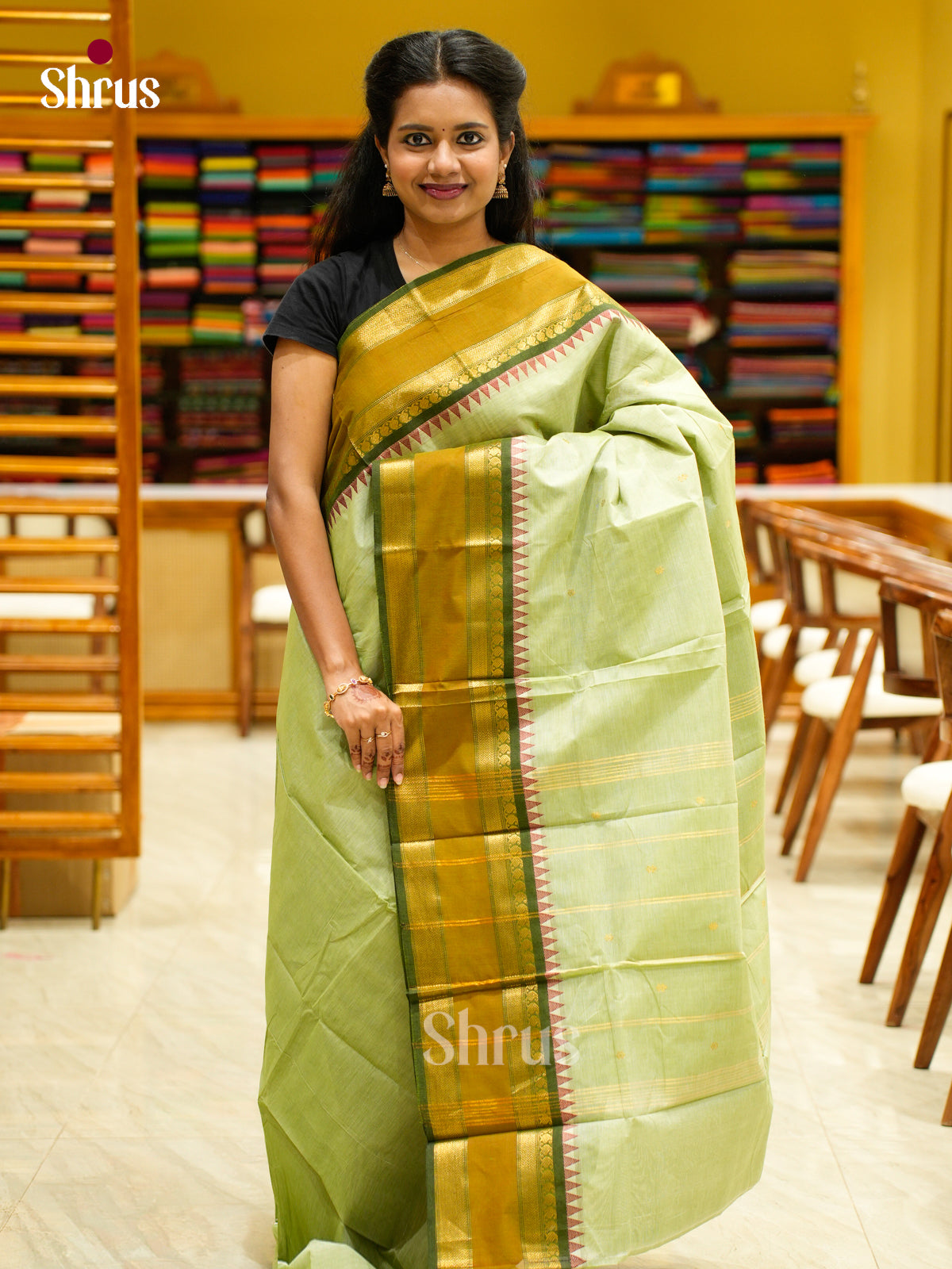 Chettinad Cotton Saree - EFS04411 - Shop on Shrus.com