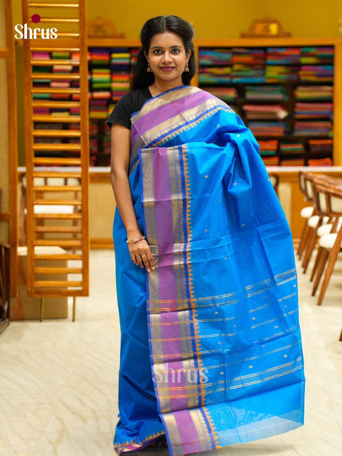 Chettinad Cotton Saree - EFS04417 - Shop on Shrus.com