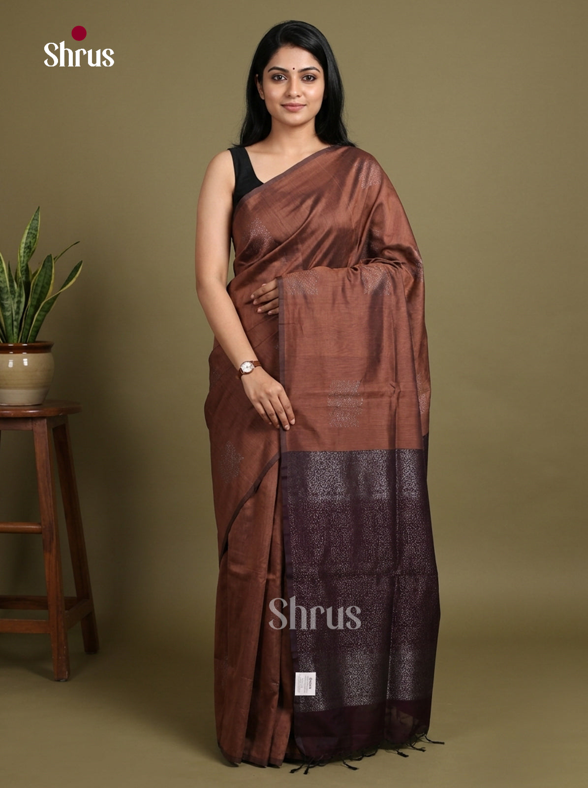 Semi Silkcotton Saree - EFS04427
