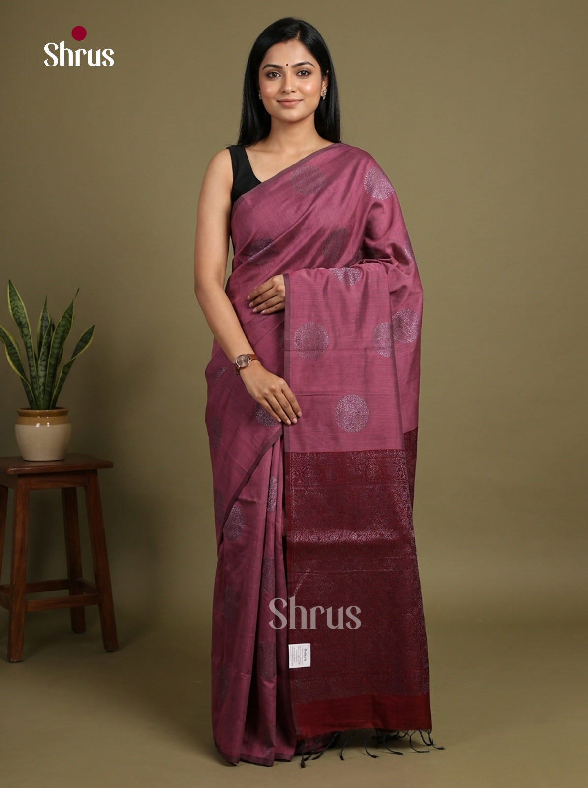 Semi Silkcotton Saree - EFS04544