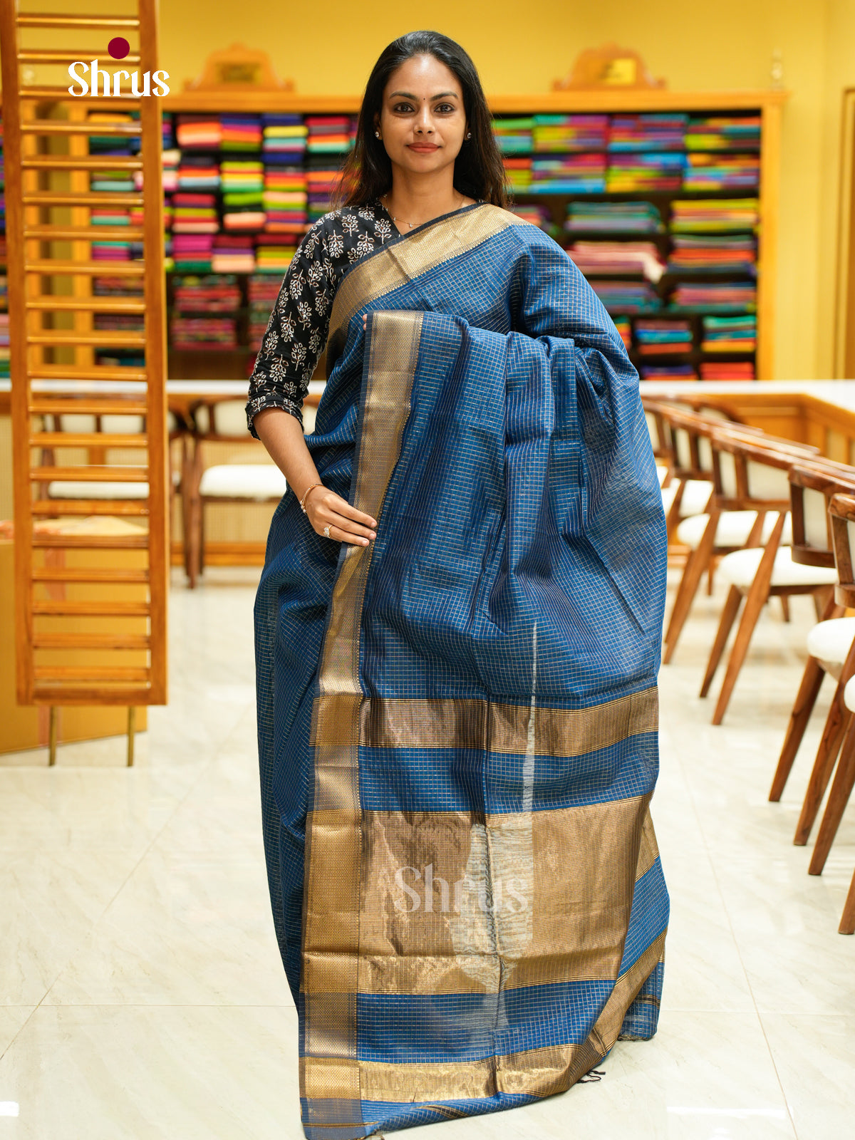 Maheshwari silkcotton Saree - EFS05092