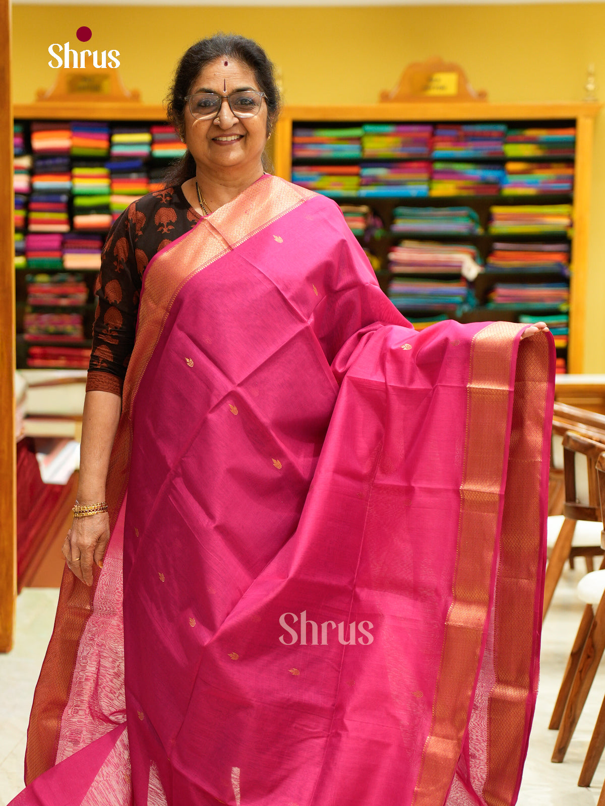 Maheshwari silkcotton Saree - EFS05125