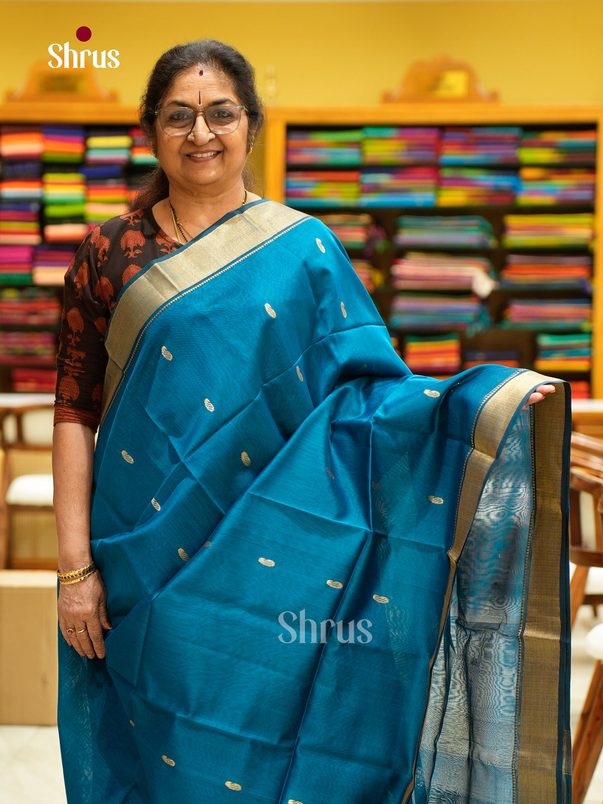 Maheshwari silkcotton Saree - EFS05164